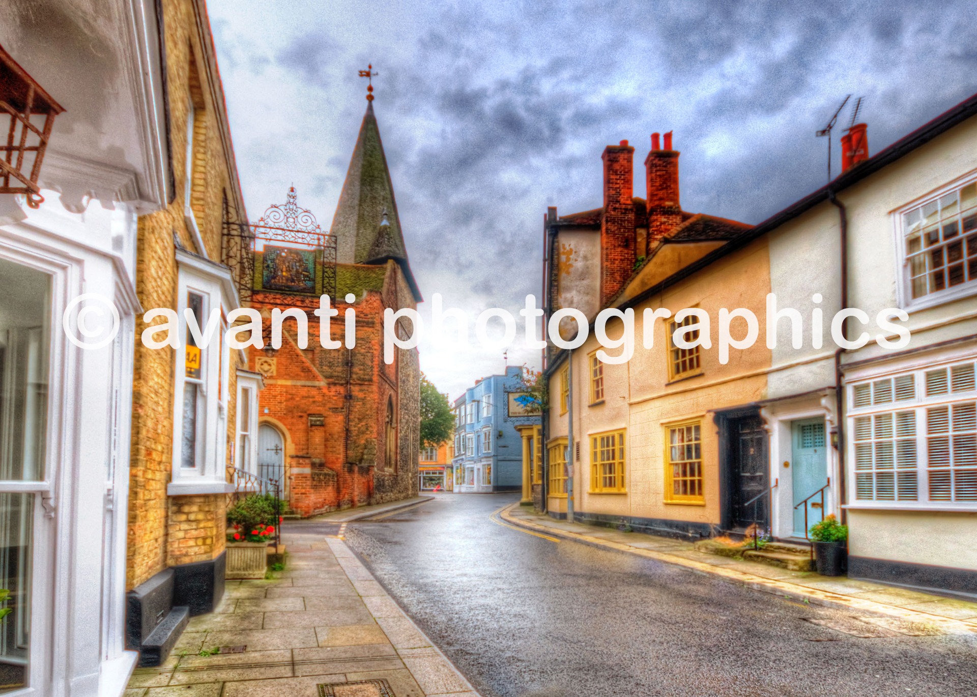 Maldon Picture Gift | Scenic Photo | Silver Street | Photo Gifts and Fine Art Photography Maldon from the Avanti Photographics Maldon Online Store.